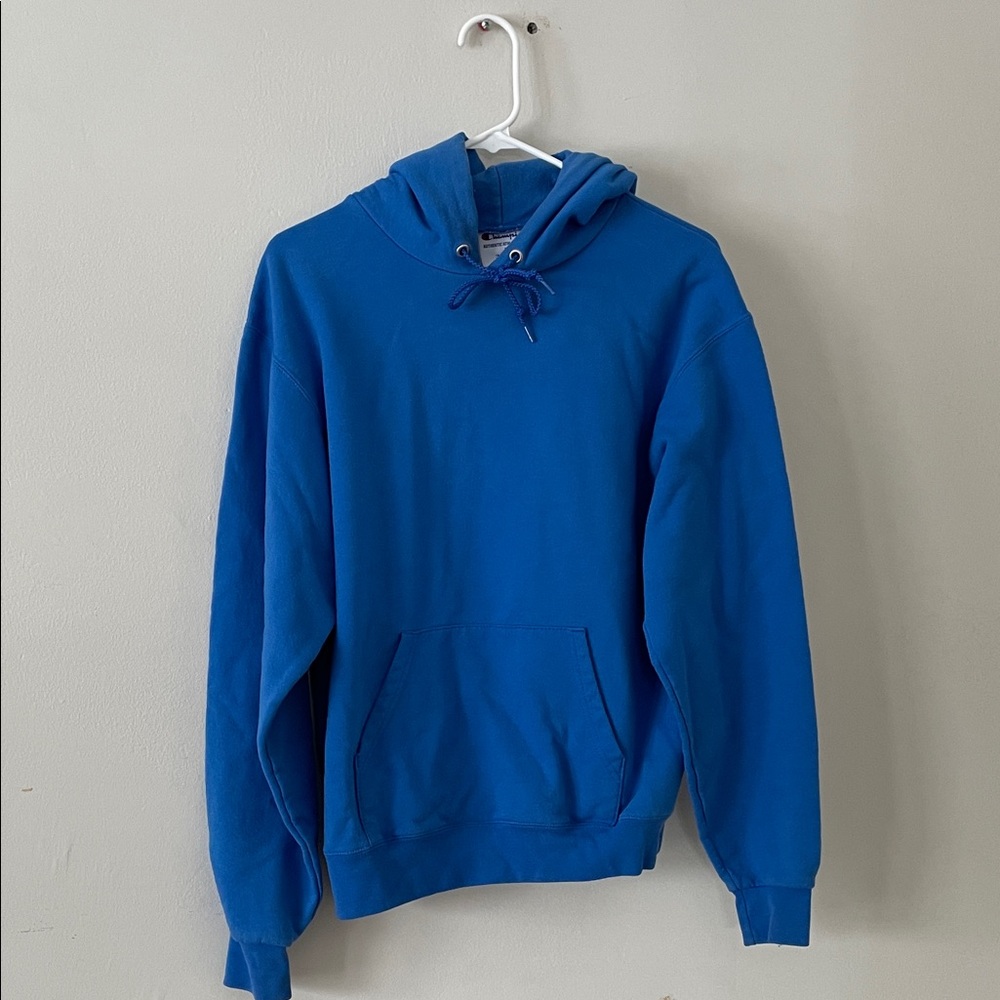 Champion Plain Blue Hoodie for Men